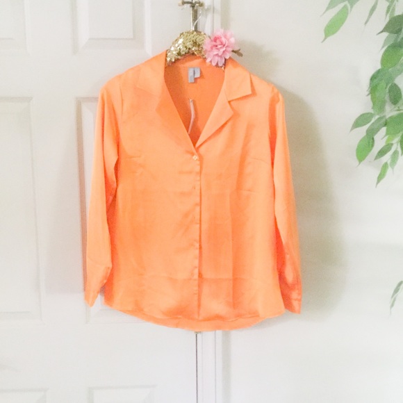 ⭐️ASOS ORANGE BLOUSE⭐️ - Picture 4 of 4